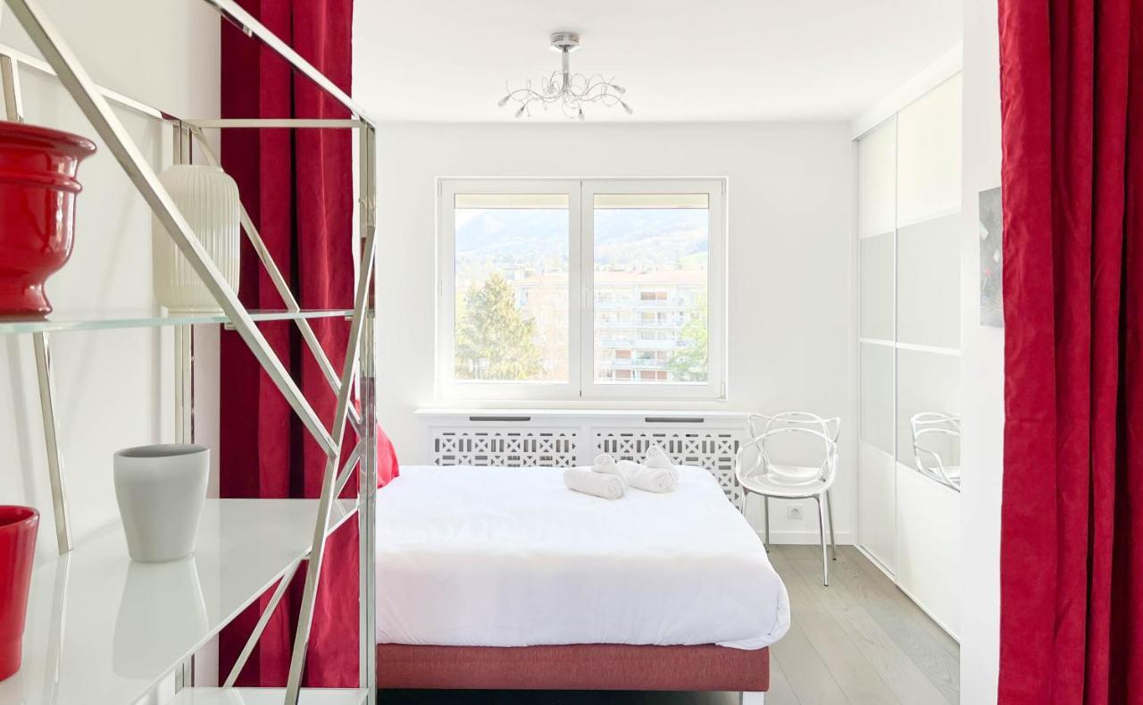 Penthouse Vue Incroyable Lac Et Montagnes Άννεσι Εξωτερικό φωτογραφία