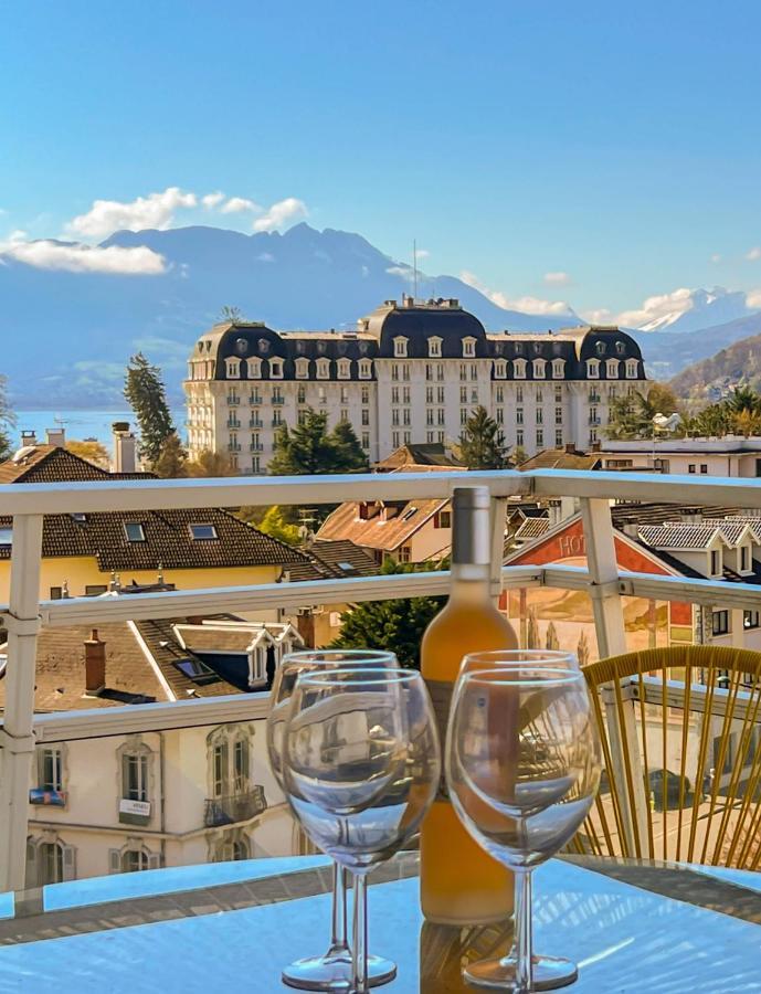 Penthouse Vue Incroyable Lac Et Montagnes Άννεσι Εξωτερικό φωτογραφία